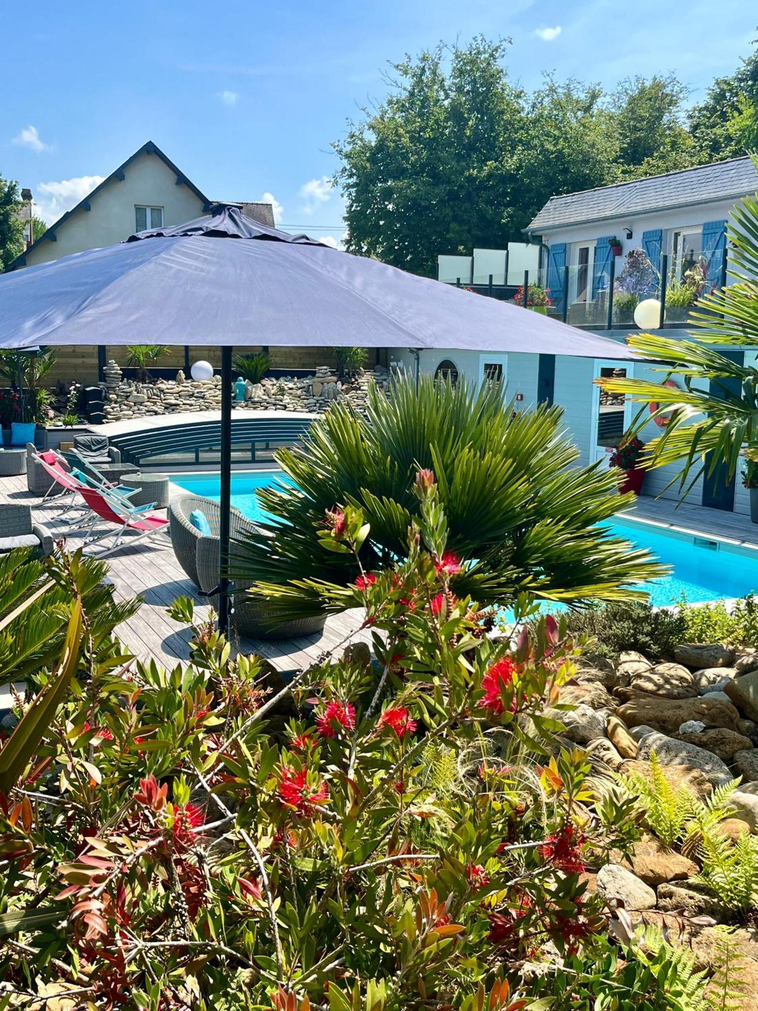 Hotel La Piscine Villers-sur-Mer Eksteriør bilde